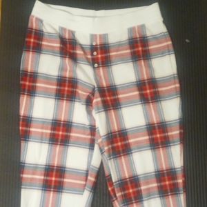 New soft plaid pajama pants